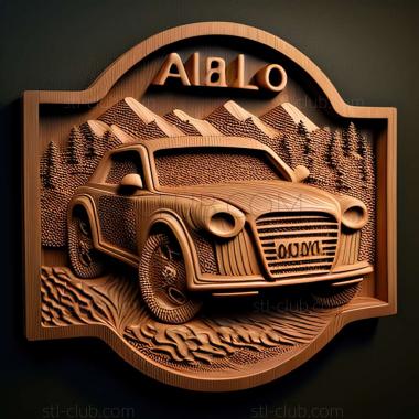 3D модель Audi Allroad Quattro (STL)